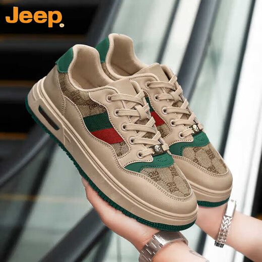 
Jeep (JEEP) large-size canvas shoes for men 45 summer breathable light luxury retro board shoes 46 casual shoes 47 dirty shoes 38 shoes for men 白白/6175 collection socks 36