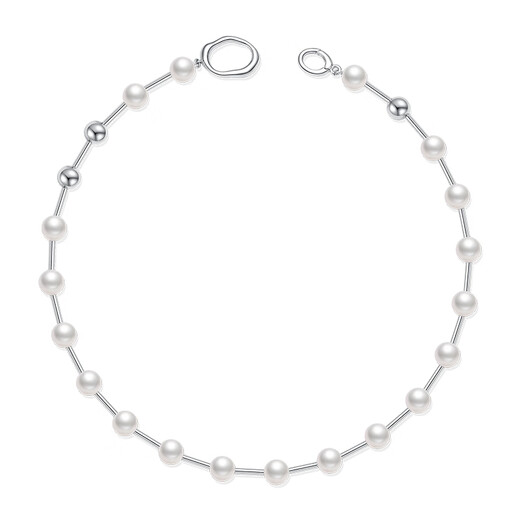 Collar de articulación de cuentas de espigas para mujeres Sense Cadena de suéter de perlas de agua dulce 2025 Nuevo collar de cuentas de cuentas de clavícula personalizada