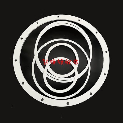 Он jiangong SMVP PTFE Tetrafluorooroethylene Tetrafluoro gasket rfdn350/450/500/600/700/800/900/1000/1 DN600 (630*695*3)