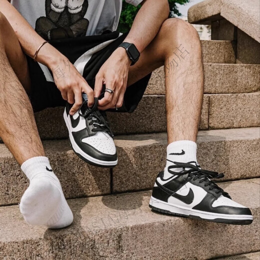 
Nike (NIKE) Dunk black and white panda couple trendy sports and casual low top shoes DD1391-100 DD1503-101 Counter 40 Buyer show