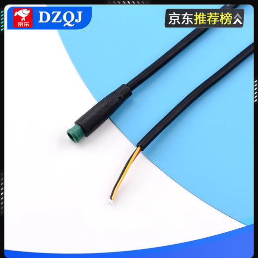 M6 M8 waterproof connector aviation plug 2 3 4 5 core sensor male and female head butt with line M6-4P female head 0.25m