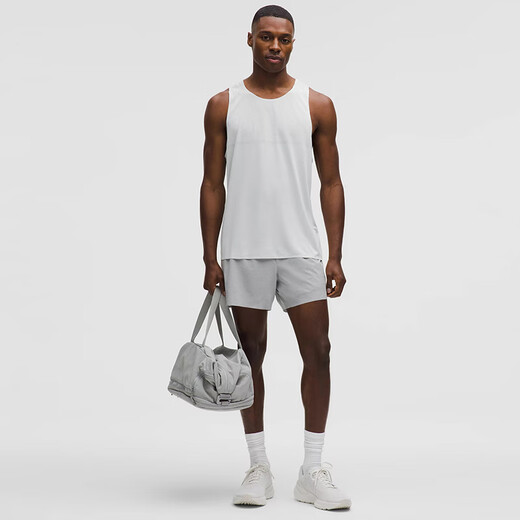 lululemon丨Fast and Free Men's Sports Vest LM1423S Steam Ash XL