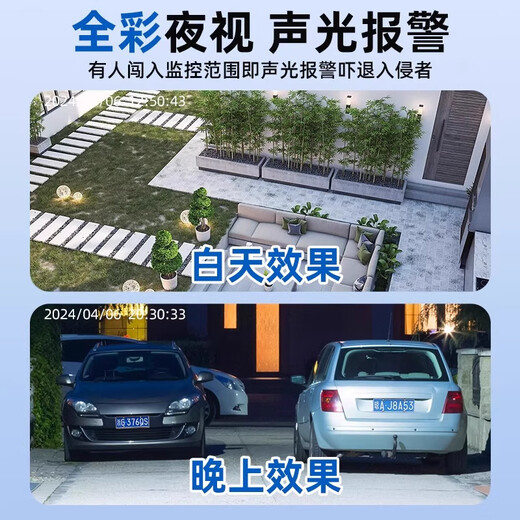 Kilometer God Eye Sicherheitsmonitor, lebenslang kostenloser Verkehr, Heimkamera, ländlich, 360 Grad, kein toter Winkel, für den Außenbereich, Handy-Fernbedienung mit Nachtsicht, High-Definition, für den Außenbereich, kein WLAN erforderlich, 5G, lebenslang kostenlos + Akkulaufzeit beim Ausschalten + Dual-Objektiv, 12 Megapixel, zehn Jahre Garantie