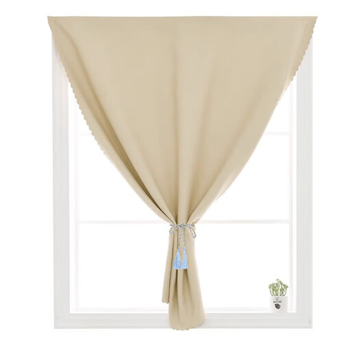 Jingxun Curtain Velcro Blackout Self-adhesive No-Punch Installation Blackout Cloth Sun Protection Insulation Shade 100*120cm