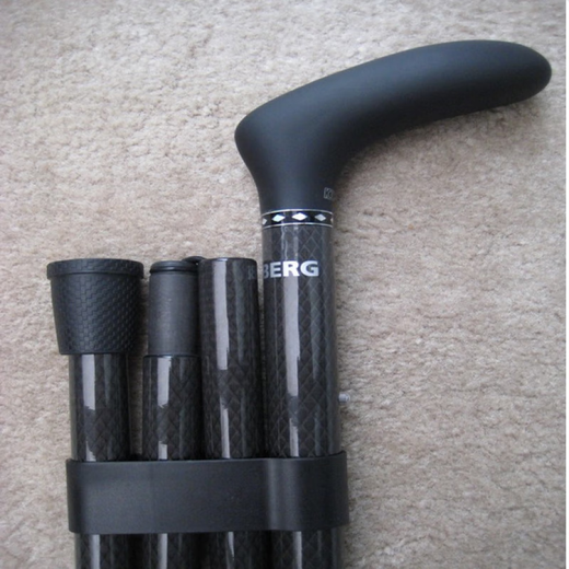 Sankecai Crutches Cégumes en fibre de carbone pliables