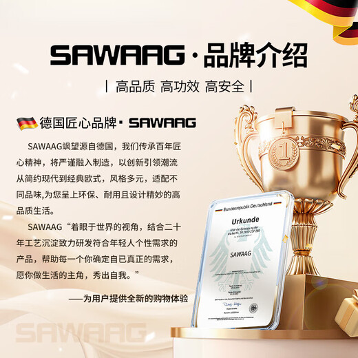 Sawang Germany Hair Dryer Home Silent Negative Ion High Power Non-Hazardous Hair Care Hair Dryer Leafless Hair Dryer Quick-drying Hotel Hair Salon Girlfriend Wife Portable Style Valentine's Day Limited Color Sunset Rose Single Nozzle