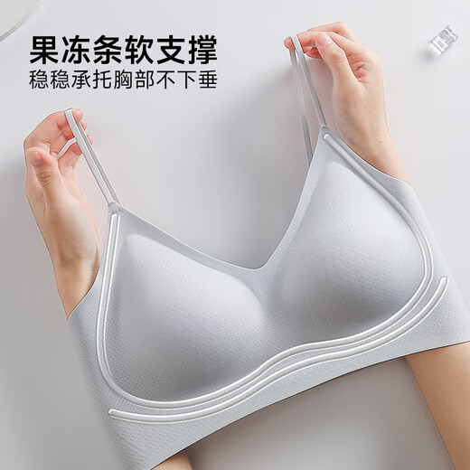 都市丽人粉底液内衣胸罩薄款文胸2025年新款隐形无痕内衣女美背无钢圈文胸 粉底液内衣夏季薄款美背肤色 M （推荐95-105斤）