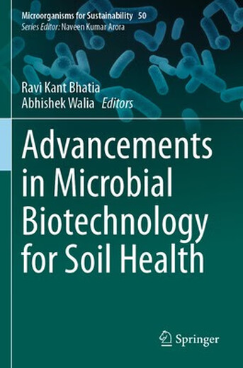Buchentwicklung in der mikrobiellen Biotechnologie für die mikrobielle Biotechnologie der Bodengesundheit fördert den Fortschritt in der Bodengesundheit: 9789