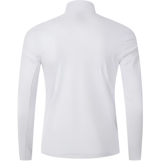 DESCENTE (DESCENTE) sports cycling training running speed drying breathable windproof sun protection long sleeve solid color zipper jacket same as men and women white 100