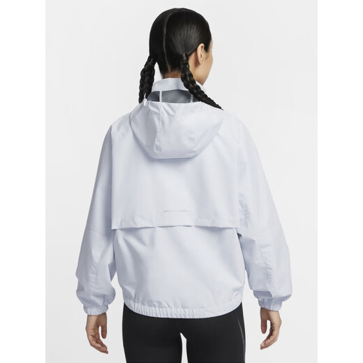 NIKE Nike official SWIFT STORM-FIT women's windproof and water-proof running jacket 085 football gray XS