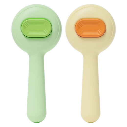 Cat comb to remove floating hair, nail clipper, cat cleaning needle comb, flea cat supplies collection, white cat ear comb + double hole scissors, upgrade