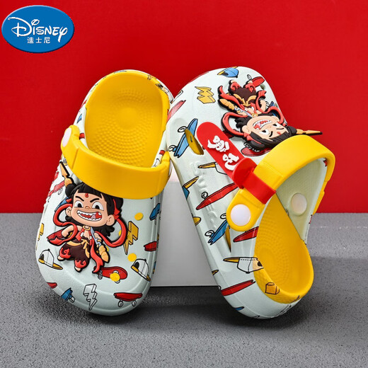 Disney Disney NEZHA Cañas para niños para niños para niños y niñas zapatillas de interior SUGHER SUGHER SUMERA SUMERA NUEVO AL MEDIO Y LAS NIÑOS NEGANJOS NEGANJOS NEGURALES NEGURAL [NEZHA] 33