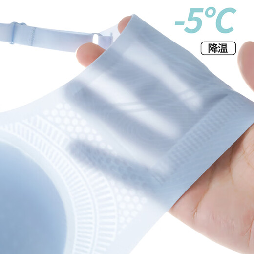 Yalu Summer Thin Traceless Liquid Foundation Underwear Women's Ice Silk Cool Feeling Small Breast Gathering Soft Support Bra Skin Color M