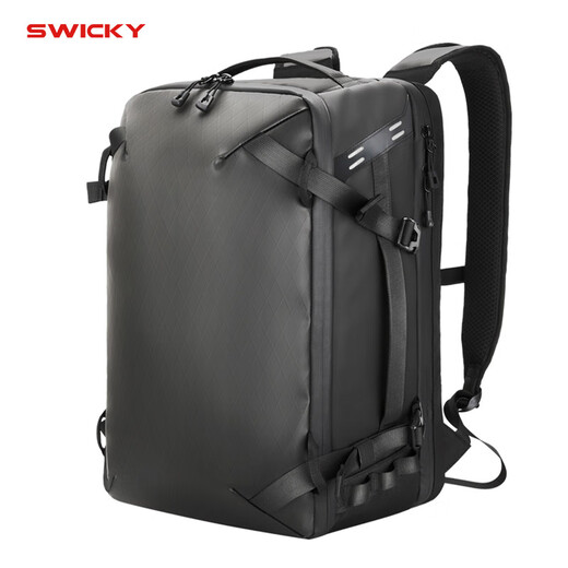 Sumpfes Vakuumkompressions -Rucksack 2025 Neues Airbag -Beutel mit Ultra großer Kapazität Multifunktions -Reisetasche schwarz [Keine Vakuumkomprimierungsfunktion]