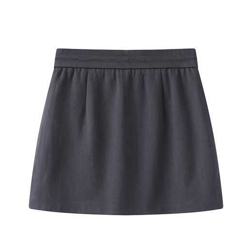 Ainos 2025 Summer NUEVO FALDIA DE ESTILO DISPORTO Camiseta de manga corta Conjunto de dos piezas para mujeres 9215 Smoke Gray M