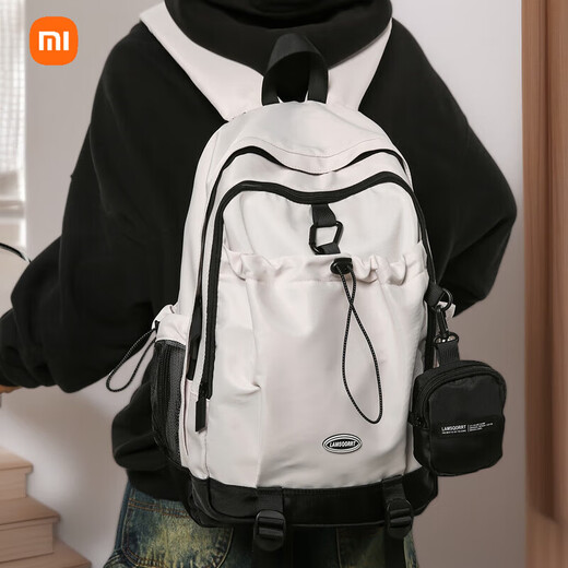 
Xiaomi Youpin Backpack Men's 2025 New High-Pretty School Bag Male College Student Korean versatile high school girl Black