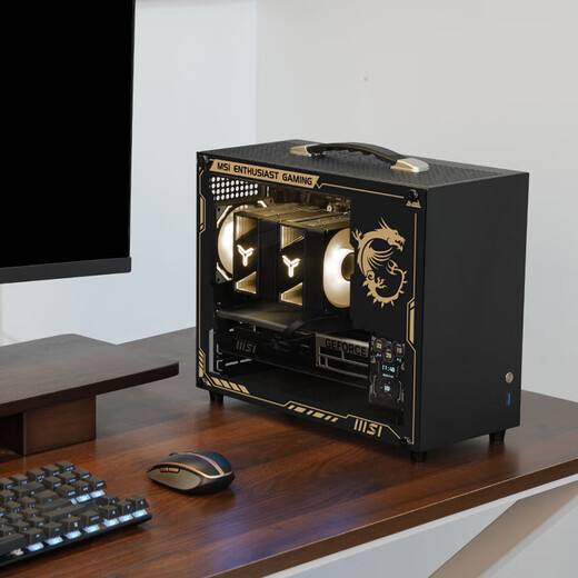 MSI Intel i5 14600KF/RTX5070/5060 graphics card live broadcast design e-sports game DIY desktop host assembly computer mini host portable ITX complete machine configuration four丨14600KF/5060Ti 16G