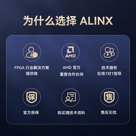 ALINX FPGA开发板Xilinx Zynq7020 7010 7000黑金入门学习板Linux AX7020 豪华套餐