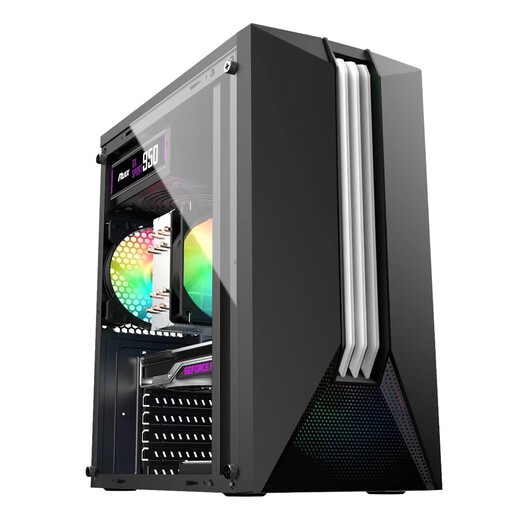 Header i3 12100F 13100F/RTX3050/3060/1660Ti Game Office Design Chicken-Eating Desktop Computer Host DIY Assembly Computer Complete Set of Complete Machine Installation Four: i3 13100F 丨16G丨RTX3050
