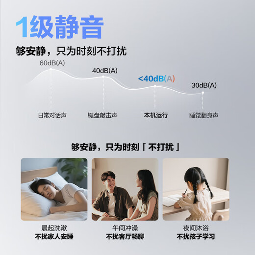 Robam J series water heater J30 gas water heater 16-liter energy efficiency silent natural gas household energy-saving constant temperature state subsidy trade-in free on-site installation