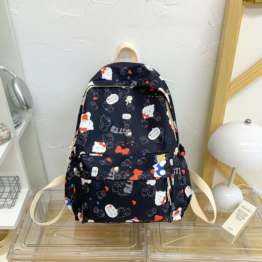 Estudiantes de la escuela secundaria de secundaria francesa, alemana y lu Lu con gran apariencia y nicho de la mochila de graffiti de la escuela secundaria con gran capacidad de mochila