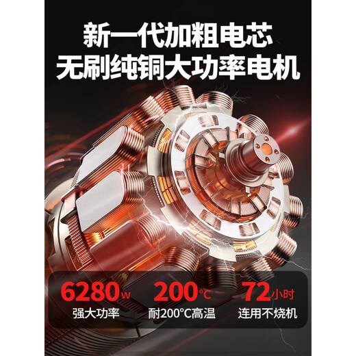博奥菲无刷电动割草机锂电手持大功率小型家用除草神器 5980W无刷高续航强悍款【1098TV_