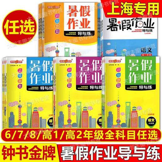 Zhongshu Goldmedaille Sommer Hausaufgaben Guide und Praxis Chinesische Mathematik Englische Physik und Chemie 678/Klasse 678/Klasse 1/Klasse 1/Klasse 2 Second Semester Sommer Hausaufgaben Mathematik High School 2 überarbeitete Ausgabe Grundschule zur Junior High School