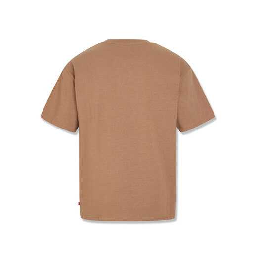 Levis Herren-Logo für das Herren-Logo, der gelegentlich runde Hals kurzärmeligte T-Shirt A9226 Brown s