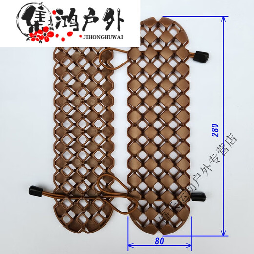 Backpack Breathable Pad Cycling Bag Hiking Bag Sweat-proof Tactical Vest Cooling Side Surround Ventilated Chest Bag Men Copper Colored Shoulder Pad + Tie Rope