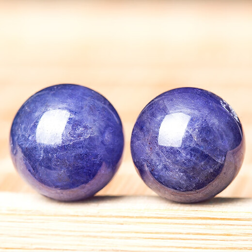 Chishe natural tanzanite loose beads round bead bracelet DIY with multi-bead loose bead crystal bracelet accessories material cat's eye tanzanite round bead diameter 10mm/piece