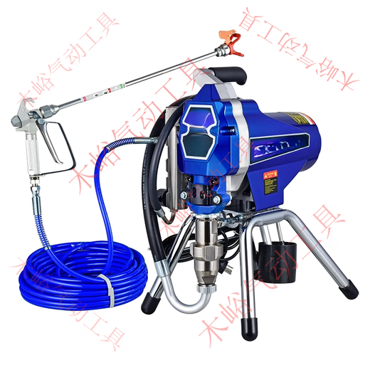 Er Jiangong 995 Latex -Lack -Lack -Sprühgerät Hochdruck luftloser Haushaltsfarbenbeschichtungs -Pinsel mit hohem Elektro -Lack -Sprühgerät 1 Pt695 Spray -Sprühgerät ist Standard mit einem Set (2500 Watt) geliefert.