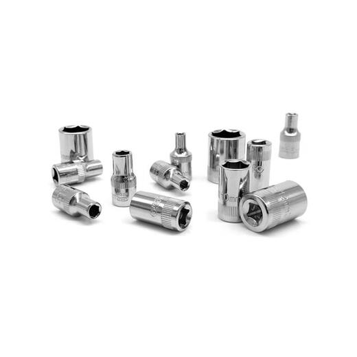 世达小飞套筒6.3mm六角1/4接口5/6/7/8/9/10/11/12/13/14mm套筒头 11303/4.5mm