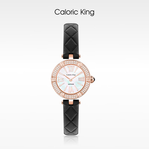 Caloric King Watch for Women 2025 Nouveau bracelet en peau de mouton Quartz Watch Light Luxury haut de gamme Sentiment Top dix cadeaux d'anniversaire pour la petite amie CK16855