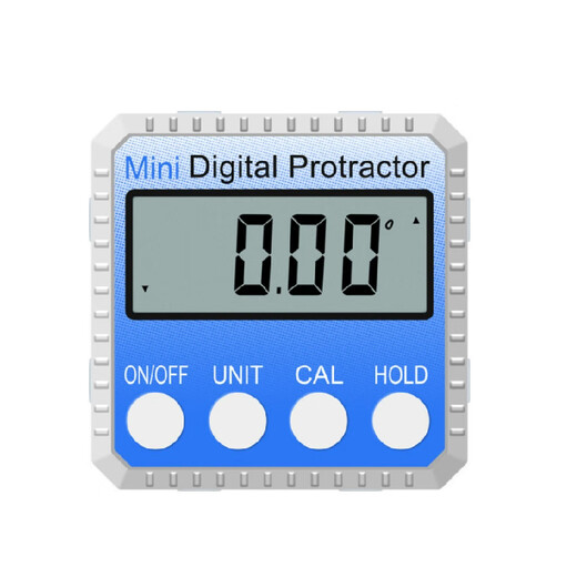 Mitzi digital inclinometer high-precision angle ruler 360 screen automatic flip inclinometer level LJ-QJY-01 4x90 screen automatic flip