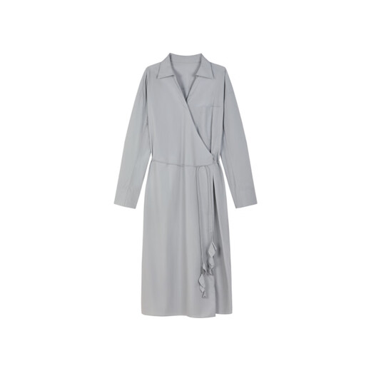 Moins 2024 Robe de coton neuf 2024 2O4G12590 452 Blue rose gris L