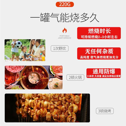 Cassette stove gas tank gas explosion-proof gas tank outdoor picnic stove gas spray gun special gas tank ~ hot sale ~ cassette stove gas tank 250g * 8 cans