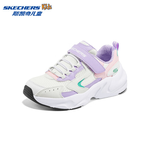 Skechers Skechers self-operated children's retro sports shoes girls autumn and winter new cushioning running shoes casual shoes 303967L