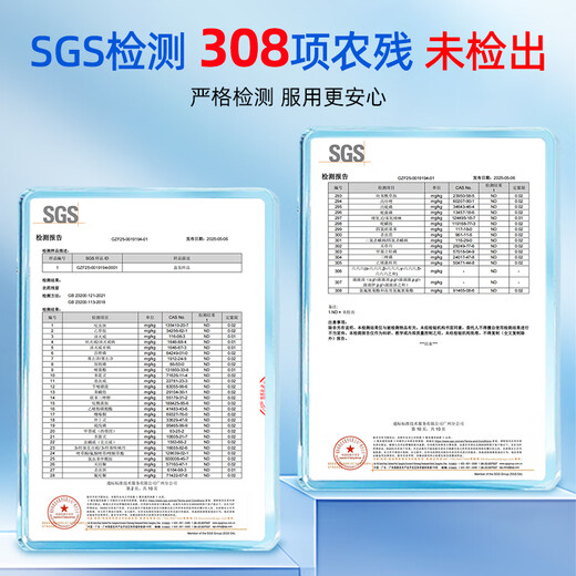 HongShou Break Wall Ganoderma Lucidum Spore polvo Pequeña caja azul Changbaishan Plantación orgánica [Pack de prueba] 4G/Box
