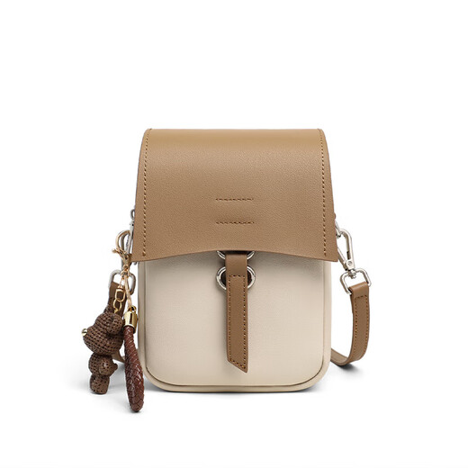 viney cowhide mobile phone bag, western style bag, women's bag brand, shoulder crossbody bag, birthday gift, high-end gift for girlfriend and wife