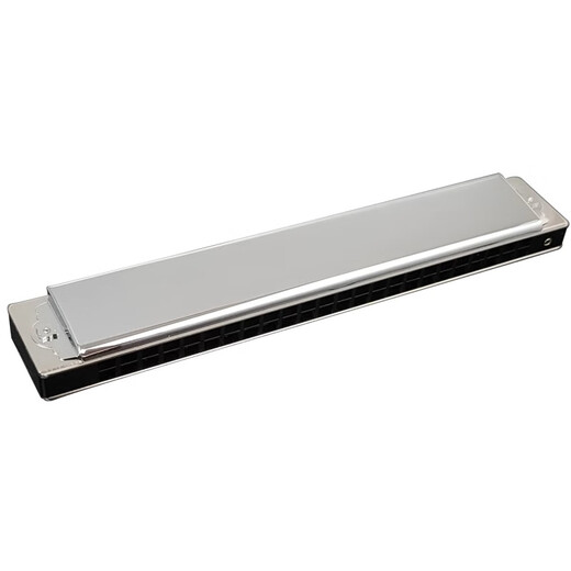 
Tongbao Japan TOMBO Tongbao official 24-hole polyphonic harmonica C tune 6624S PRO professional performance grade electroplating seat plate [Performance grade] 24-hole polyphonic G#/Ab tune