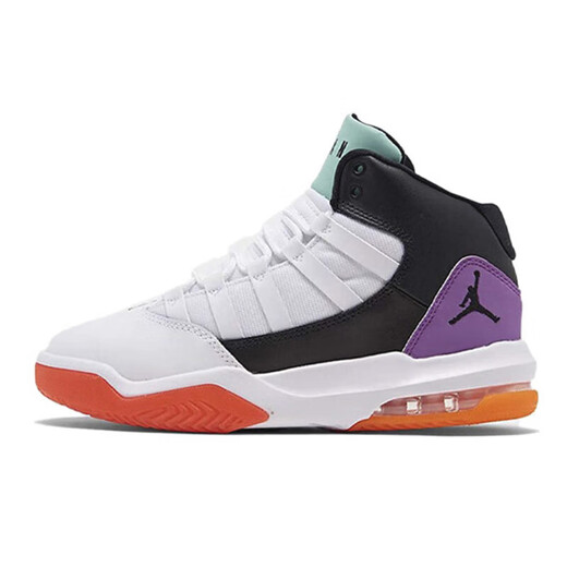 耐克（NIKE）休闲鞋女鞋夏季新款运动鞋Air Jordan Max Aura小康扣篮球鞋 AQ9214-102白色鸳鸯 36.5