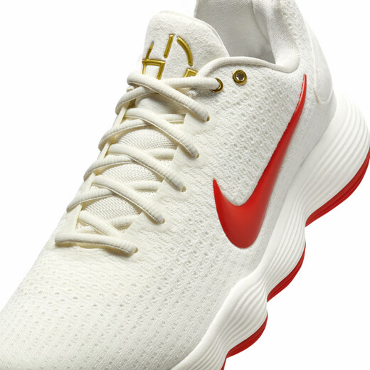 Nike NIKE Men's Basketball Shoes HYPERDUNK 2017 LOW Sports Shoes IB4638-161 Rice White Red 42.5