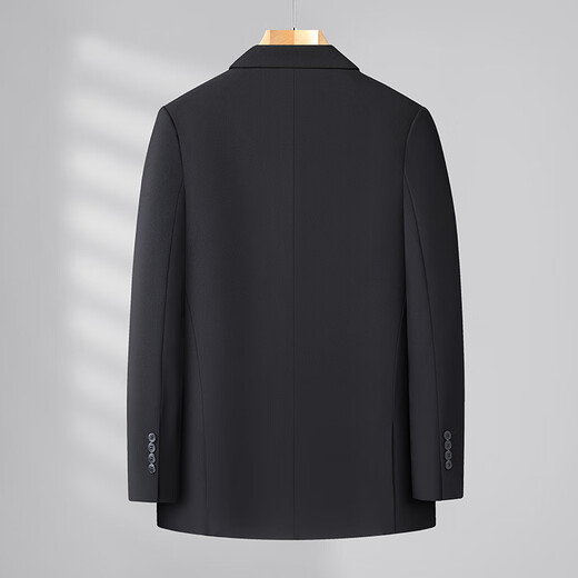 Fat man's year suit suit for men plus size men's fat man's dress groom's engagement suit high-quality business suit three-piece suit blue 4XL 200-220Jin Jin equals 0.5 kg