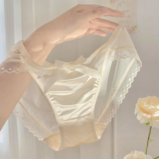 Internet Celebrity Sweet New Linde Girl Mid-Wists Antibacterial Charrotch Rear Cabellada de encaje sexy japoneses Respirables Ligeros Purple * 6199 * 1 XL (170) (120-140Jin [Jin es igual a 0.5 kg])