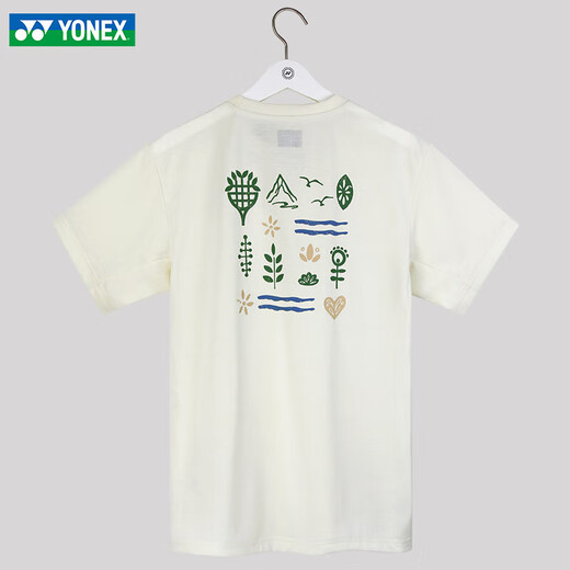 Yonex yonex badminton vêtements t-shirt à manches courtes masculines