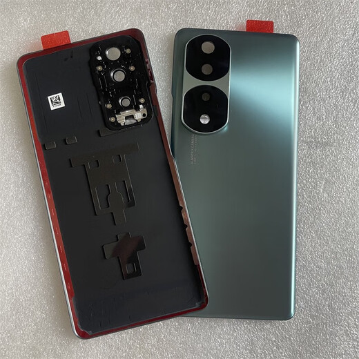 Honor (HONOR) is suitable for Honor 70 original disassembly back cover 70Pro + original mobile phone battery cover outer rear shell screen glass Honor 70 bright black back cover original film back sticker