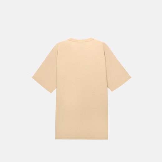 Versace Jeans Couture/[Temporada de descuento de fin de temporada] Camiseta para hombres Mangas cortas de cuello redondo de moda E727-Beige L
