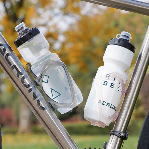 ACRUNU bicycle water bottle rack colorful mountain bike road bike water cup holder riding bracket equipment accessories matte white