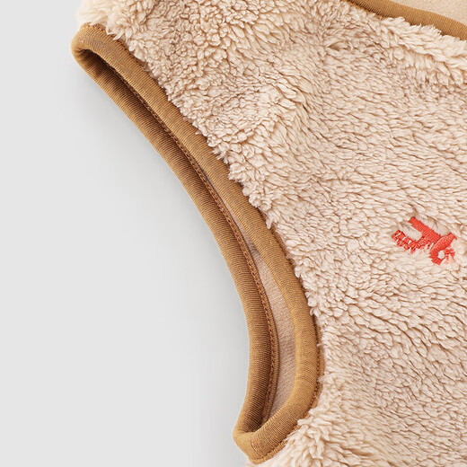 YEEHOO children's vest, autumn and winter warm fleece vest for boys and girls, medium and large children's outer vest jacket