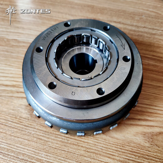 芒芒适用升仕ZT310VRXT12250SR摩托车磁电机转子超越离合器大齿总 310磁电机普通胶体电池版ZT